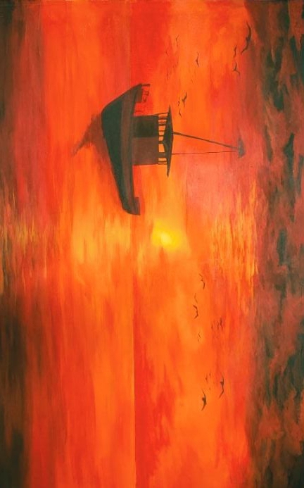 Canvas collection piece Philippines - limited edition artwork original painting